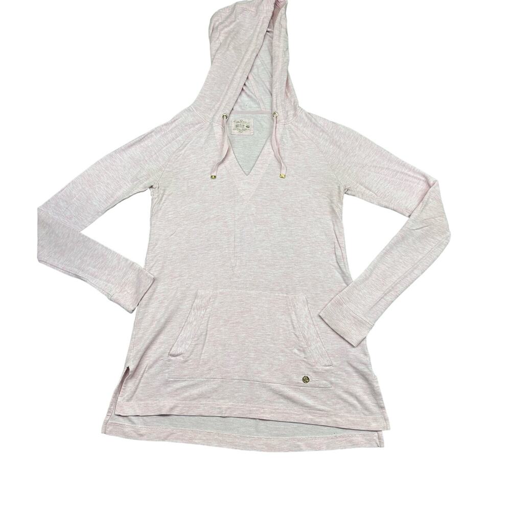Lilly Pulitzer Size XS Women's Paradise Pink Heather Arin Lounge Pullover hoodie